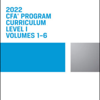 2022 CFA program curriculum level i box set Ebook